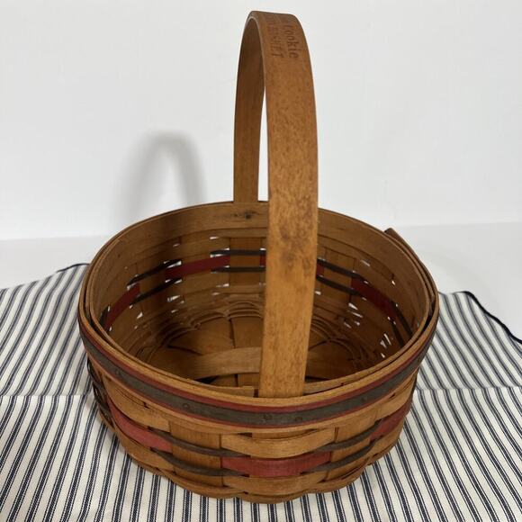 Longaberger Crisco American‎ Cookie Celebration Basket & Liner 1992 - Picture 7 of 12